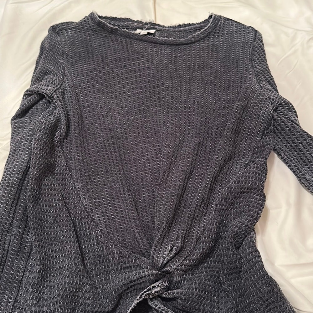 Grey long sleeve top!